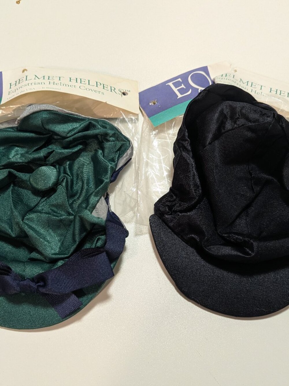 Lot of 2 EQ Helmet Helpers for Horseback Riding, Equestrians